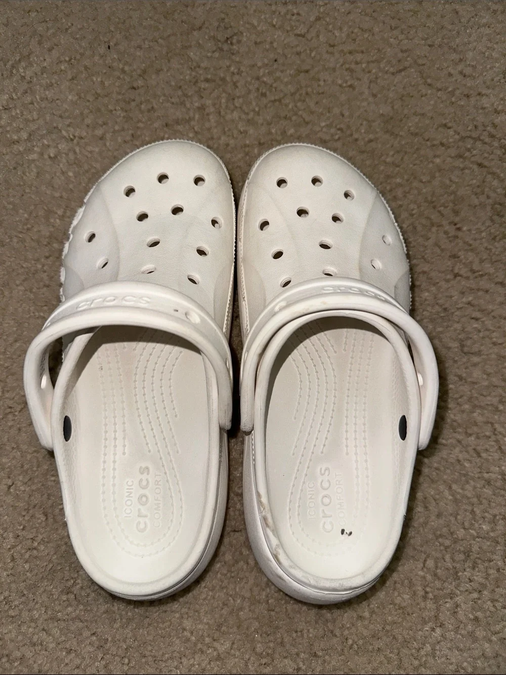 CROCS Kids Classic Clog - White